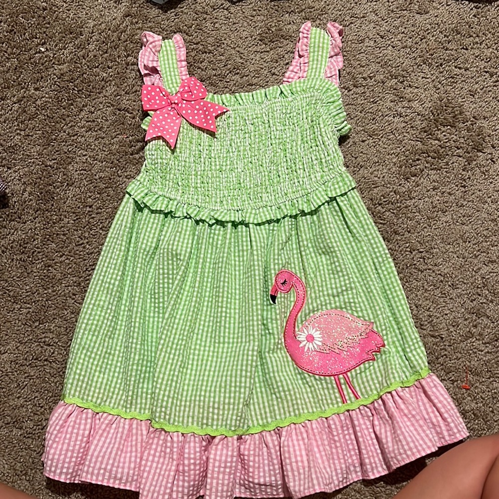 Flamingo dress